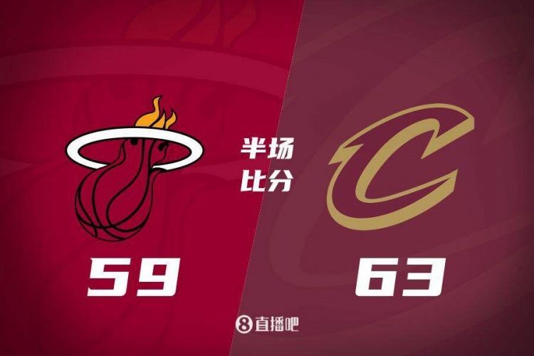 熱火發(fā)力打出13-0！半場落后騎士4分 阿德巴約16+5 米切爾13分